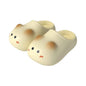 New Waterproof Cat Slippers Warm Bottom Cat Paw Kitty Mules Fluffy Closed Toe Cat Paw Slippers Outdoor Indoor